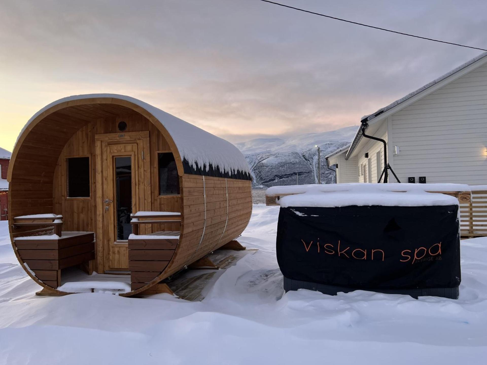 Alpan Apartments, Lyngenfjord Olderdalen Buitenkant foto
