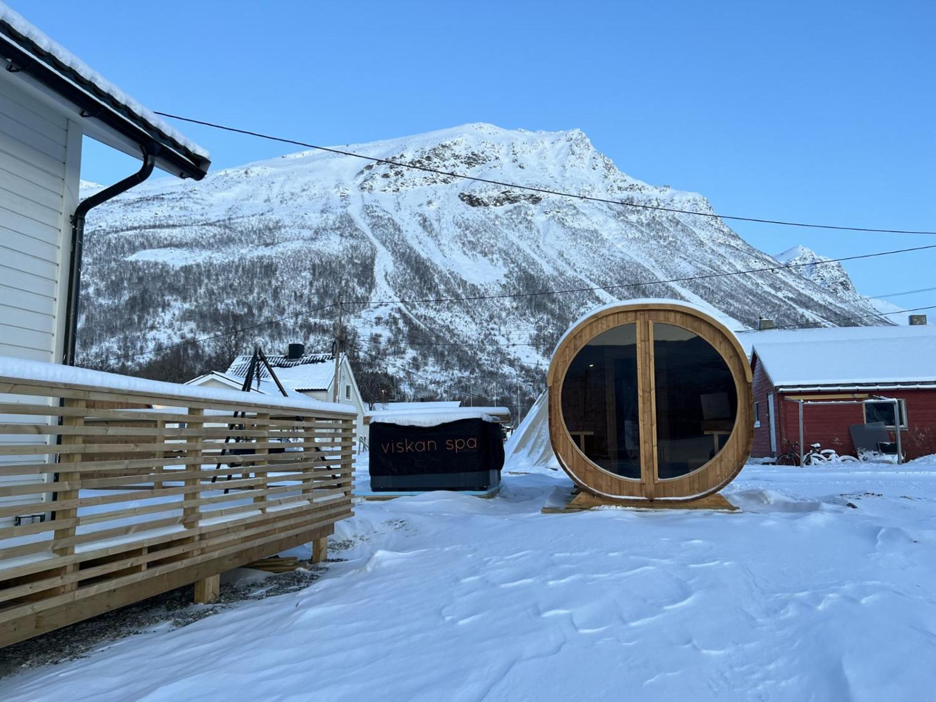 Alpan Apartments, Lyngenfjord Olderdalen Buitenkant foto
